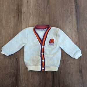 VTG Phoenix Suns Arizona Toddler Kids 12 Months Cardigan Sweater Sweatshirt NBA
